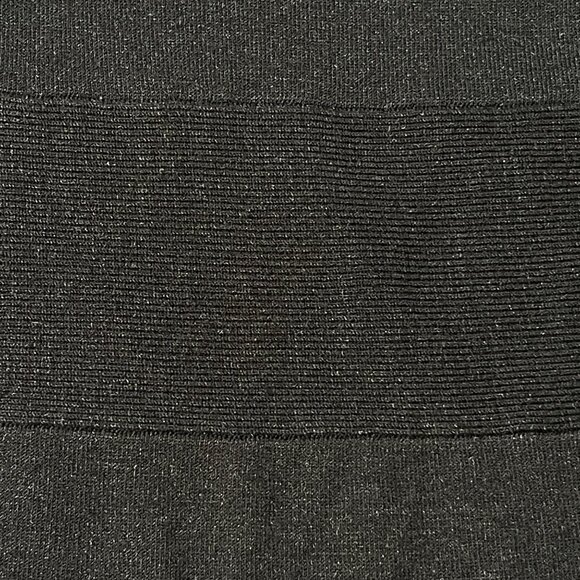 Arden B Bodycon Dress Black Sheer Sleeve Silk Cocktail Mini Size S Small - Picture 6 of 6